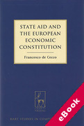 Cover of State Aid and the European Economic Constitution (eBook)