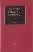 Cover of Carter's Breach of Contract (Hart Edition)