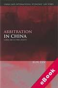 Cover of Arbitration in China: A Legal and Cultural Analysis (eBook)