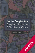 Cover of Law in a Complex State: Complexity in the Law and Structure of Welfare (eBook)