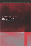 Cover of Arbitration in China: A Legal and Cultural Analysis