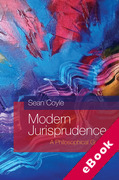 Cover of Modern Jurisprudence: A Philosophical Guide (eBook)