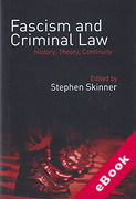 Cover of Fascism and Criminal Law: History, Theory, Continuity (eBook)