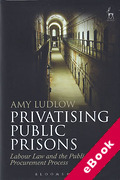 Cover of Privatising Public Prisons: Labour Law and the Public Procurement Process (eBook)