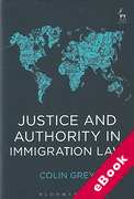 Cover of Justice and Authority in Immigration Law (eBook)