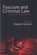 Cover of Fascism and Criminal Law: History, Theory, Continuity
