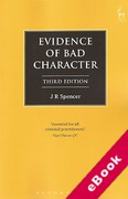 Cover of Evidence of Bad Character (eBook)