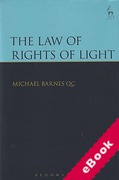 Cover of The Law of Rights of Light (eBook)