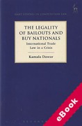 Cover of The Legality of Bailout and Buy Nationals: International Trade Law in a Crisis (eBook)