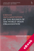 Cover of China&#8217;s Implementation of the Rulings of the World Trade Organisation (eBook)