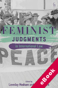 Cover of Feminist Judgments in International Law (eBook)