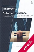 Cover of Improperly Obtained Evidence in Anglo-American and Continental Law (eBook)