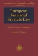 Cover of European Financial Services Law: Article-by-Article Commentary