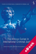 Cover of The Amicus Curiae in International Criminal Justice (eBook)