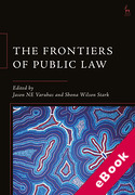 Cover of The Frontiers of Public Law (eBook)