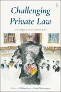 Cover of Challenging Private Law: Lord Sumption on the Supreme Court
