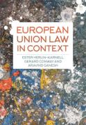 Cover of European Union Law in Context