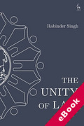 Cover of The Unity of Law (eBook)