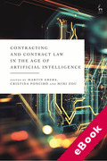 Cover of Contracting and Contract Law in the Age of Artificial Intelligence (eBook)