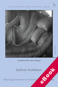 Cover of Judicial Avoidance: Balancing Competences in Constitutional Adjudication (eBook)