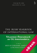 Cover of The Irish Yearbook of International Law, Volume 15, 2020 (eBook)