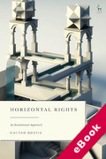 Cover of Horizontal Rights: An Institutional Approach (eBook)