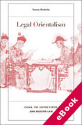 Cover of Legal Orientalism: China, the United States, and Modern Law (eBook)