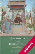 Cover of Boundaries of the International: Law and Empire (eBook)