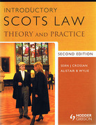 Cover of Introductory Scots Law: Theory and Practice