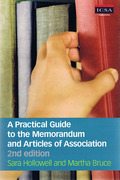 Cover of ICSA: A Practical Guide to Memorandum and Articles of Association