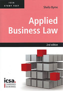 Cover of ICSA Study Text in Applied Business Law (CSQS)