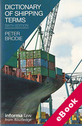 Cover of Dictionary of Shipping Terms (eBook)