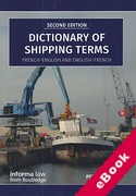 Cover of Dictionary of Shipping Terms: French-English and English-French (eBook)