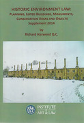 Cover of Historic Environment Law: 1st Supplement