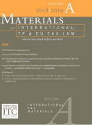 Cover of Materials on International, TP and EU Tax Law 2018-2019: Volume A