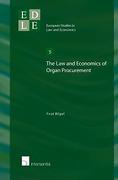 Cover of The Law and Economics of Organ Procurement