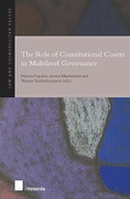 Cover of The Role of Constitutional Courts in Multilevel Governance