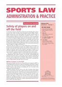 Cover of Sports Law Administration and Practice