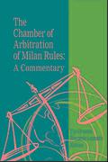 Cover of Chamber of Arbitration of Milan Rules: A Commentary