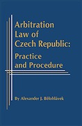 Cover of Arbitration Law of Czech Republic: Practice and Procedure