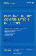 Cover of Personal Injury Compensation in Europe 2003