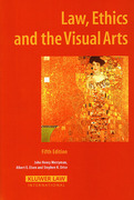 Cover of Law, Ethics and the Visual Arts