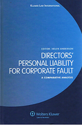 Cover of Directors Personal Liability for Corporate Fault: A Comparative Analysis