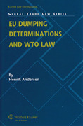 Cover of EU Dumping Determinations and WTO Law