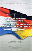 Cover of Juridisch Woordenboek Nederlands-Duits W&#246;oterbuch der Deutschen und Ni Legal Dictionary Dutch-German
