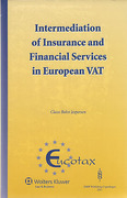 Cover of Intermediation of Insurance & Financial Services in European VAT