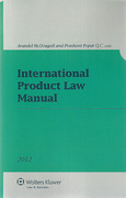 Cover of International Product Law Manual 2012