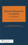 Cover of Dispute Resolution in Austria: An Introduction