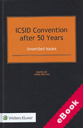 Cover of ICSID Convention After 50 Years: Unsettled Issues (eBook)