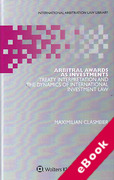 Cover of Arbitral Awards as Investments: Treaty Interpretation and the Dynamics of International Investment Law (eBook)